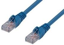 Picture of DYNAMIX 7.5m Cat6 Blue UTP Patch Lead (T568A Specification) 250MHz Slimline Snagless Moulding